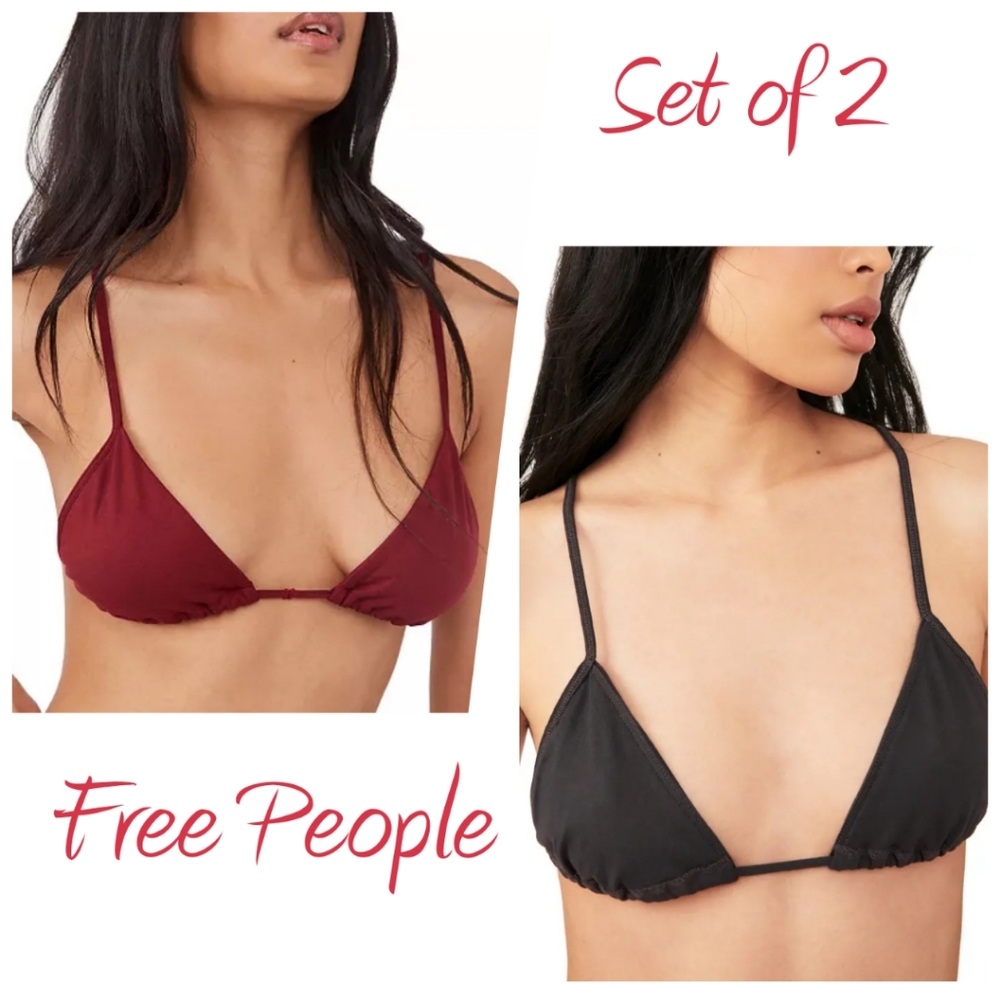 Pair of Free People Sammi Bras